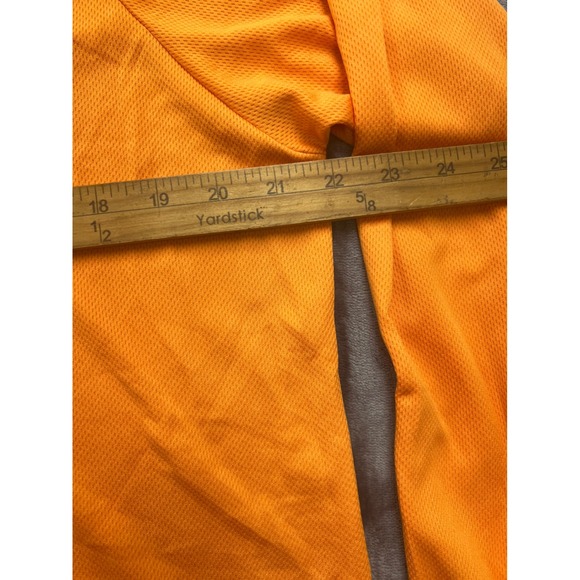 Dolfin Mens Orange Reflective Dryline Performance Long Sleeve Shirt 402DI Large - Picture 9 of 10